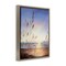 Stupell Industries Seascape with Sunlit Grasses Floating Frame, design by Michelle Faber